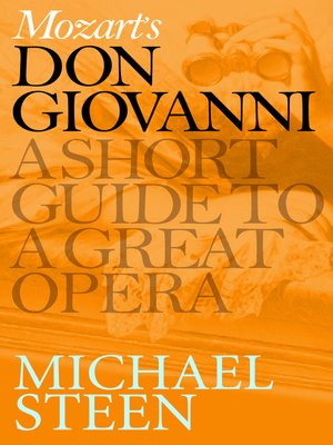 Mozart's Don Giovanni - ebook